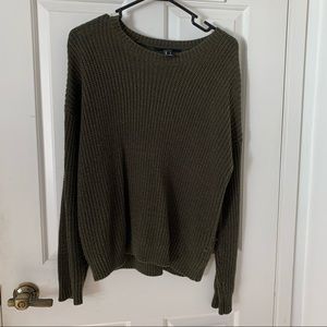 Olive Green Sweater